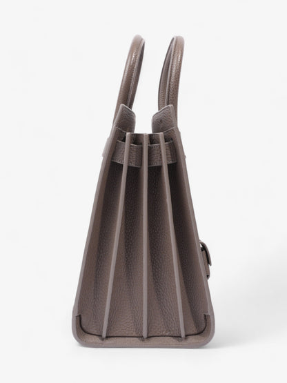 Saint Laurent Sac De Jour Grey Grained Leather Small