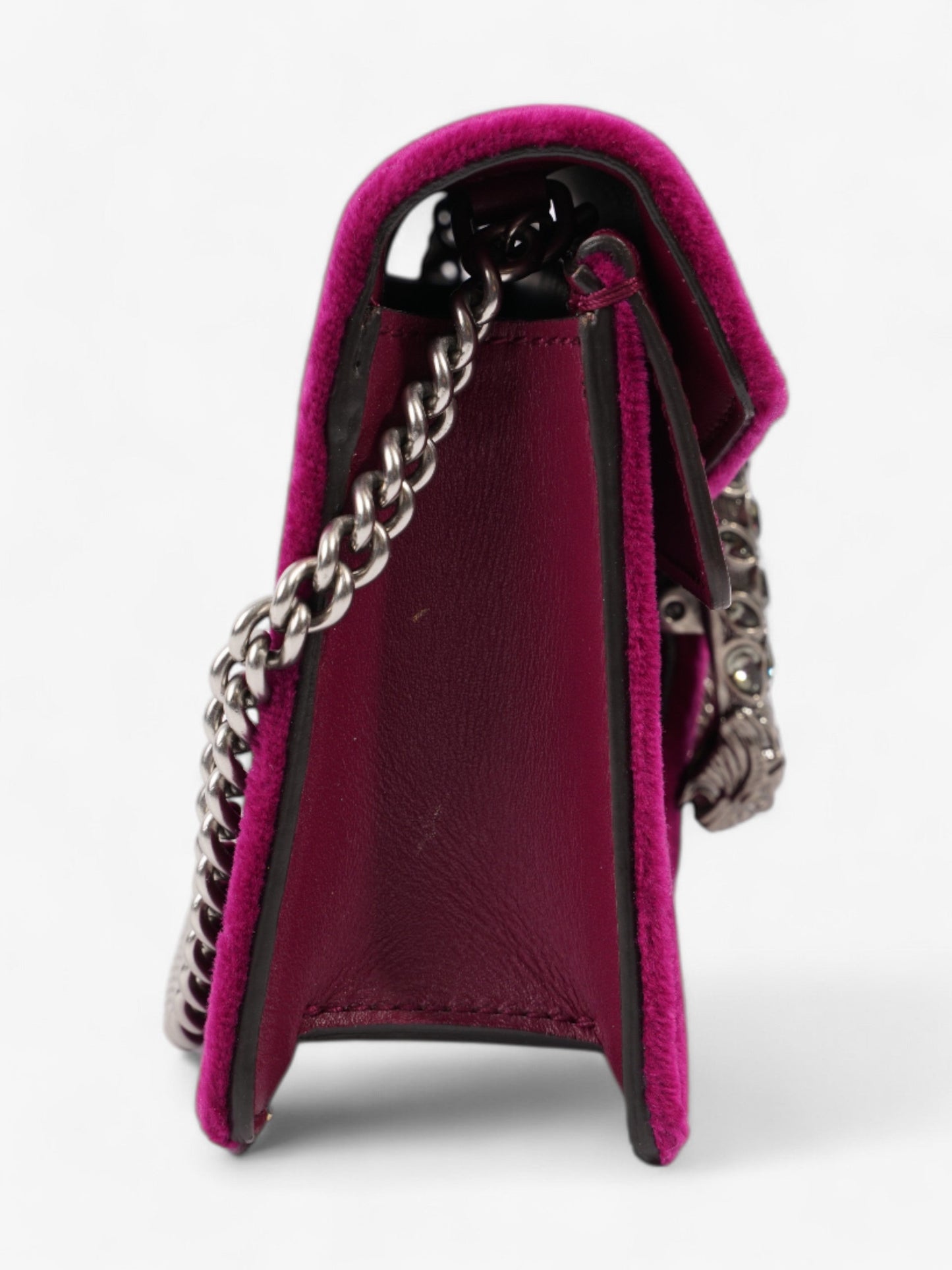 Gucci Dionysus Magneta Velvet Super Mini