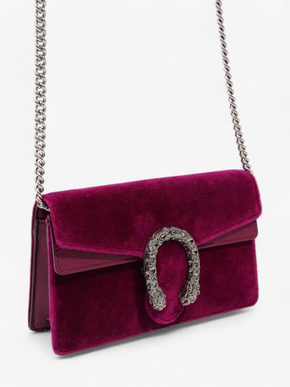 Gucci Dionysus Magneta Velvet Super Mini
