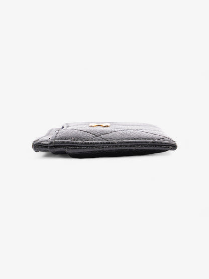Chanel Classic Card Holder Black Caviar Leather