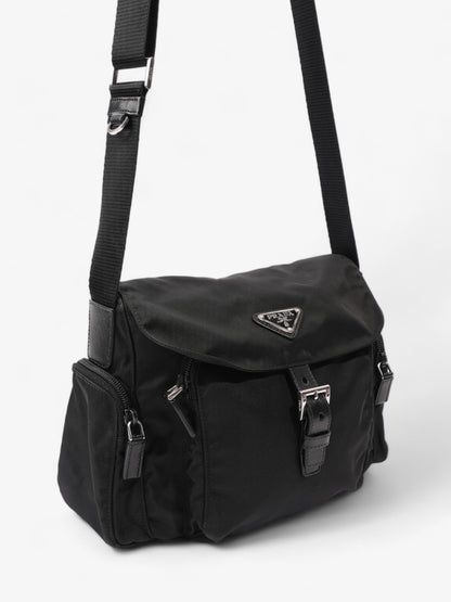 Prada Tessuto Crossbody Black Re Nylon