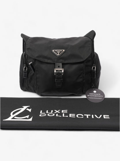 Prada Tessuto Crossbody Black Re Nylon