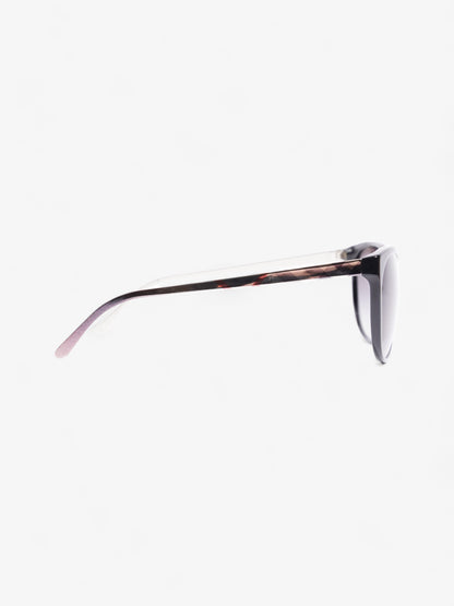 Burberry Check Sunglasses Black / Silver Acetate 135mm