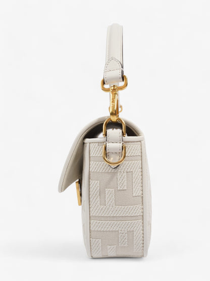 Fendi Baguette White Fabric