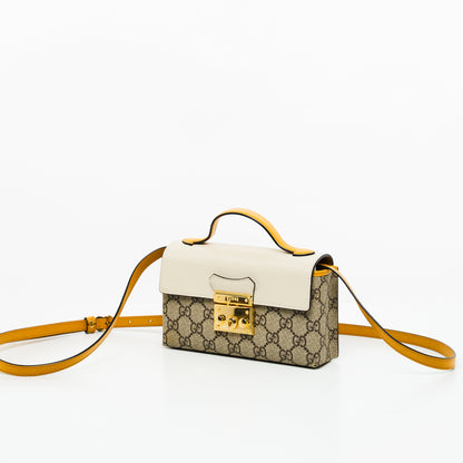GUCCI PADLOCK MINI TOP HANDLE