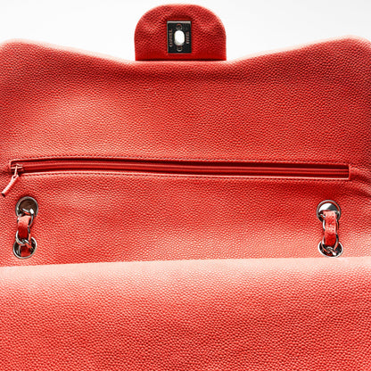 Chanel Caviar Classic Jumbo Pink