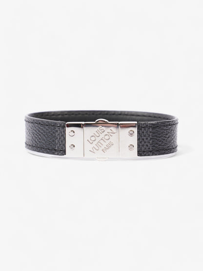 Louis Vuitton Check It Reversible Bracelet Damier Graphite Coated Canvas 19