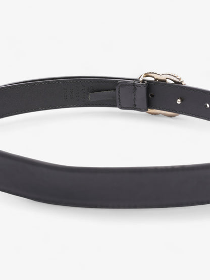 Gucci GG Belt Black Leather 70cm 28"