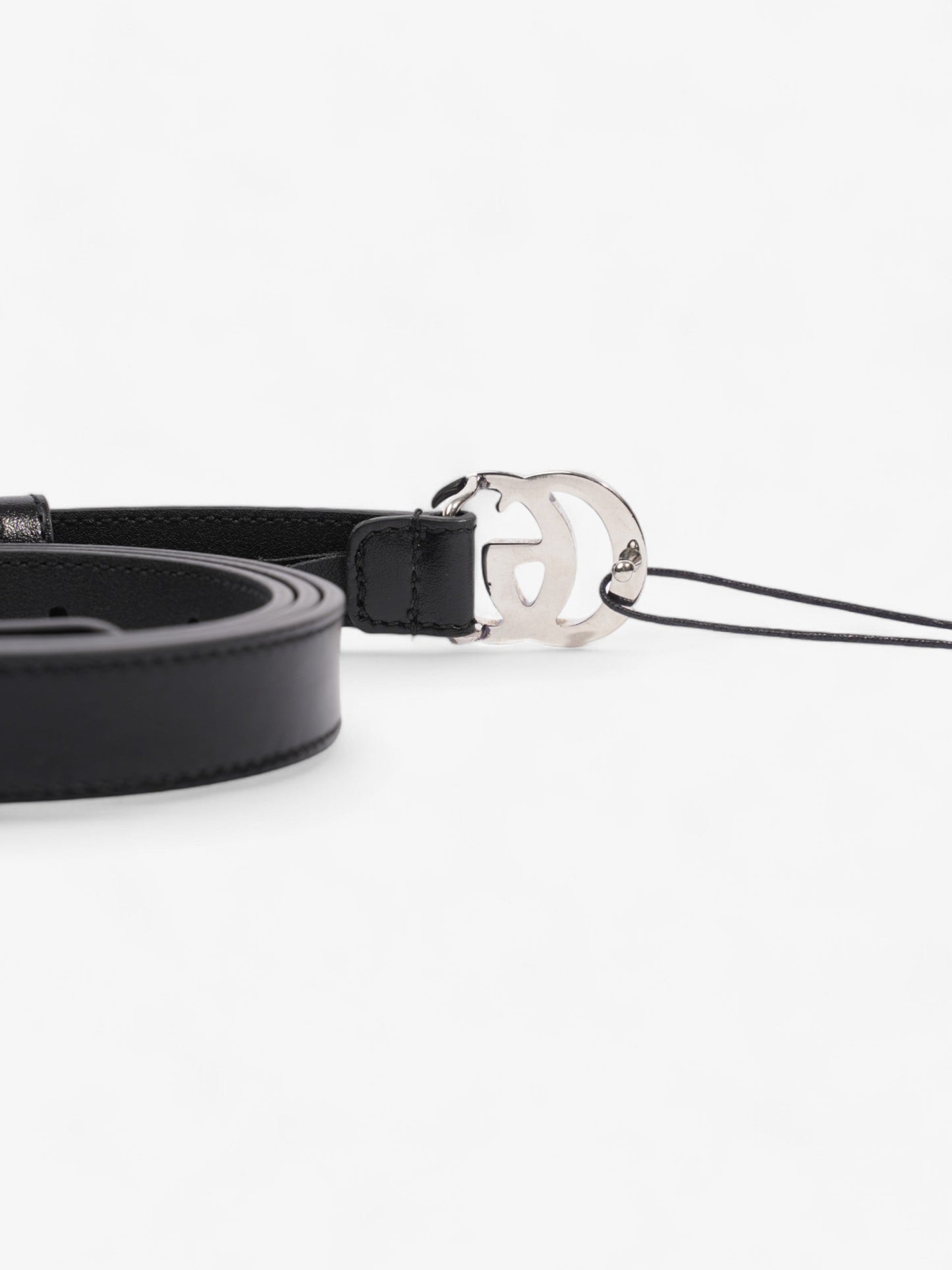Gucci Gucci Marmont belt Black / Silver Leather 95cm/28"