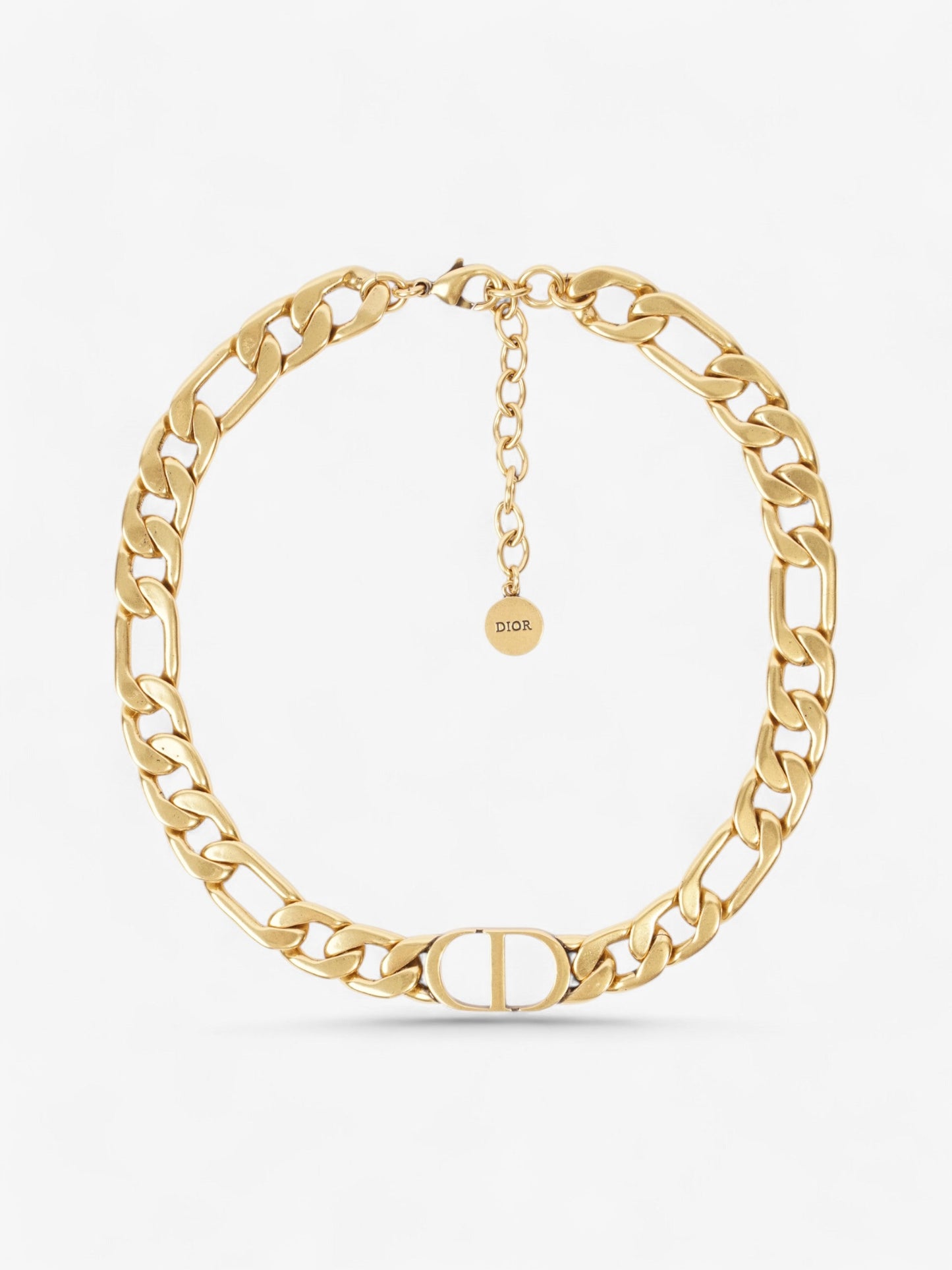 Christian Dior 30 Montaigne Choker Gold Base Metal 30cm