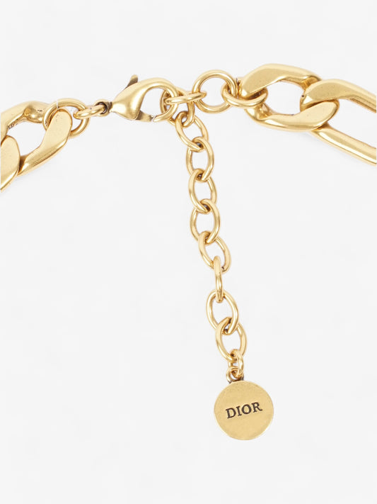 Christian Dior 30 Montaigne Choker Gold Base Metal 30cm