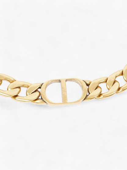 Christian Dior 30 Montaigne Choker Gold Base Metal 30cm