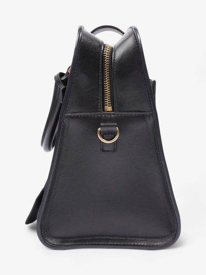 Saint Laurent Cabas Black Calfskin Leather Small