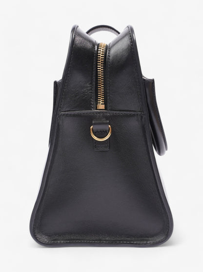 Saint Laurent Cabas Black Calfskin Leather Small