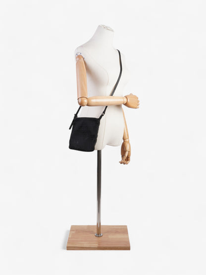 Fendi FF Zucchino Black Canvas