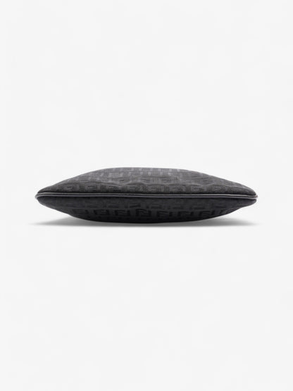 Fendi FF Zucchino Black Canvas