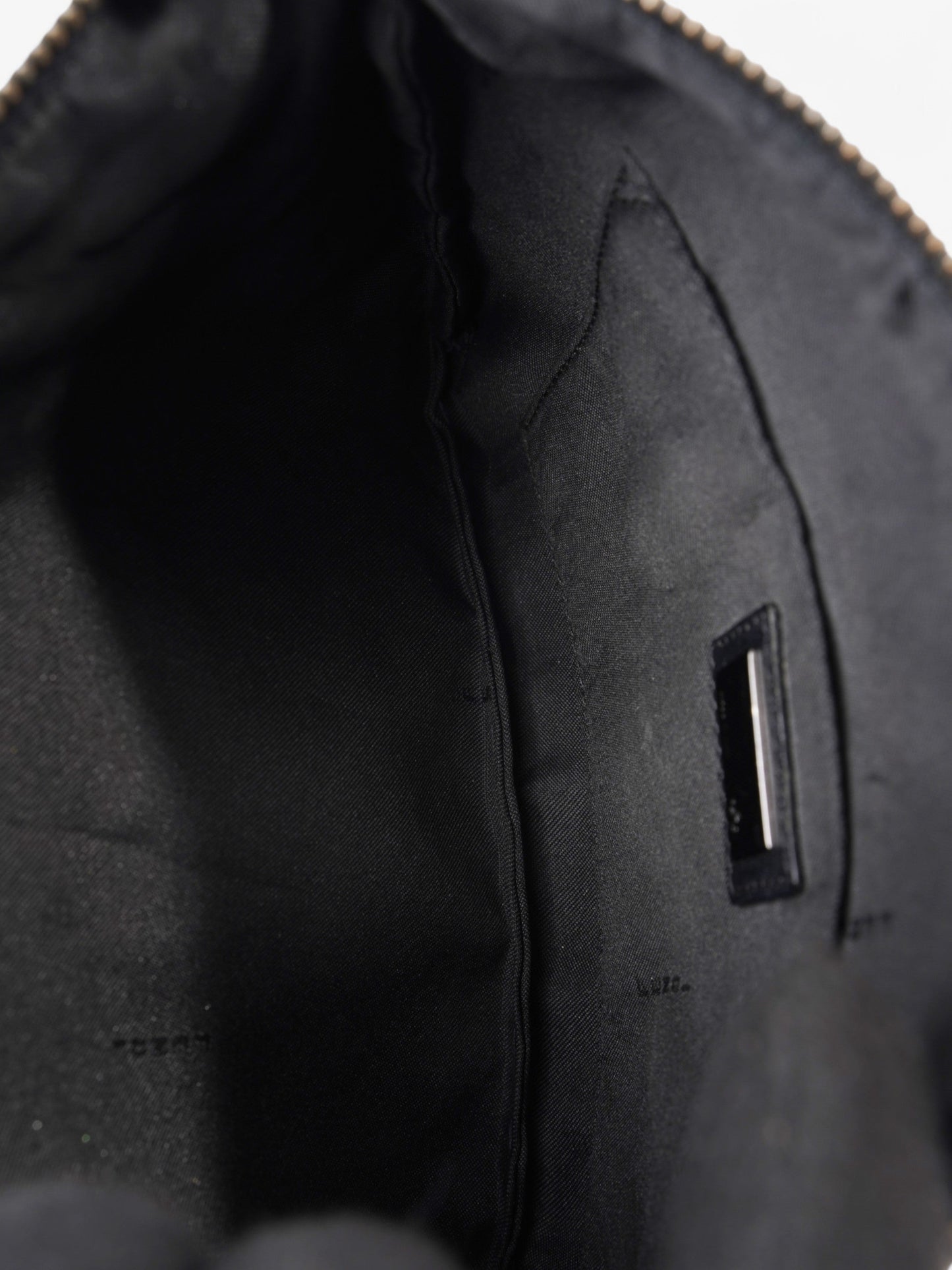 Fendi FF Zucchino Black Canvas