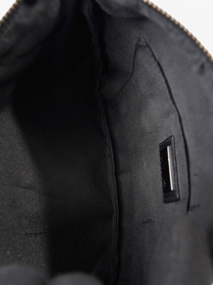 Fendi FF Zucchino Black Canvas