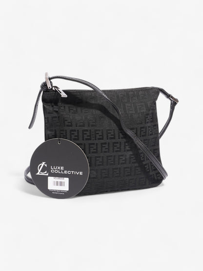 Fendi FF Zucchino Black Canvas