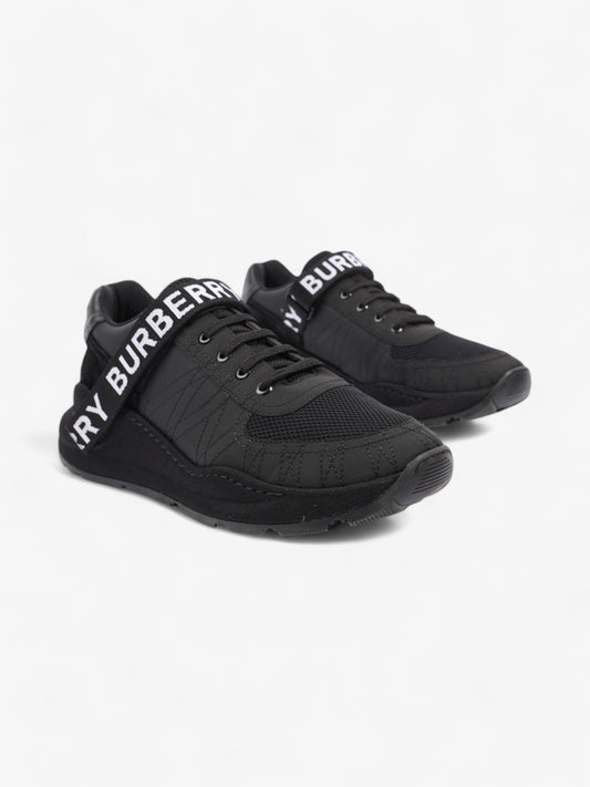Burberry Ronnie Zig Sneakers Black / White Mesh EU 41 UK 7
