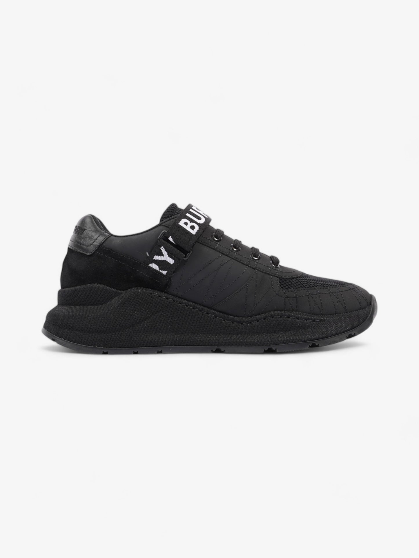 Burberry Ronnie Zig Sneakers Black / White Mesh EU 41 UK 7