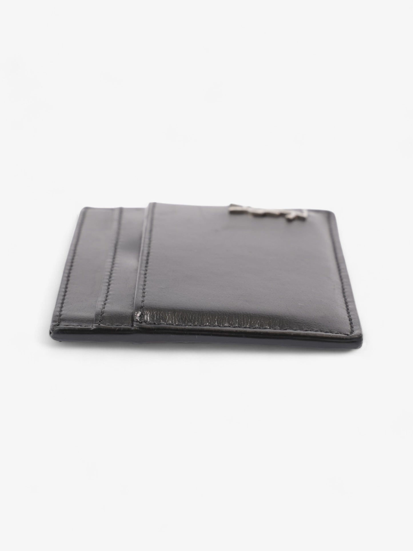 Saint Laurent Monogram Card Holder Black Leather