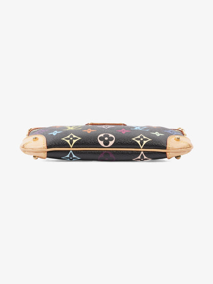 Louis Vuitton X Takashi Murakami Pochette Milla MM Multicoloured Monogram Coated Canvas