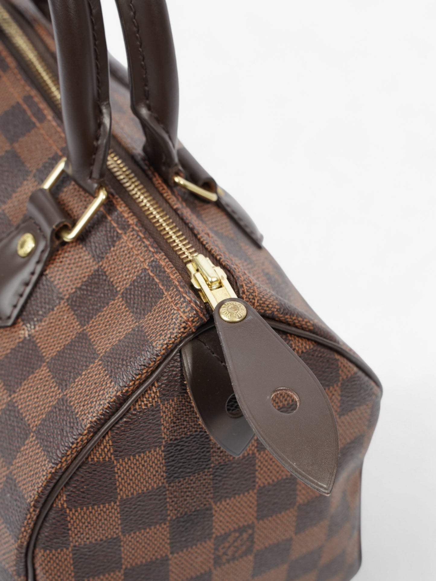 Louis Vuitton Speedy Damier Ebene Coated Canvas 25