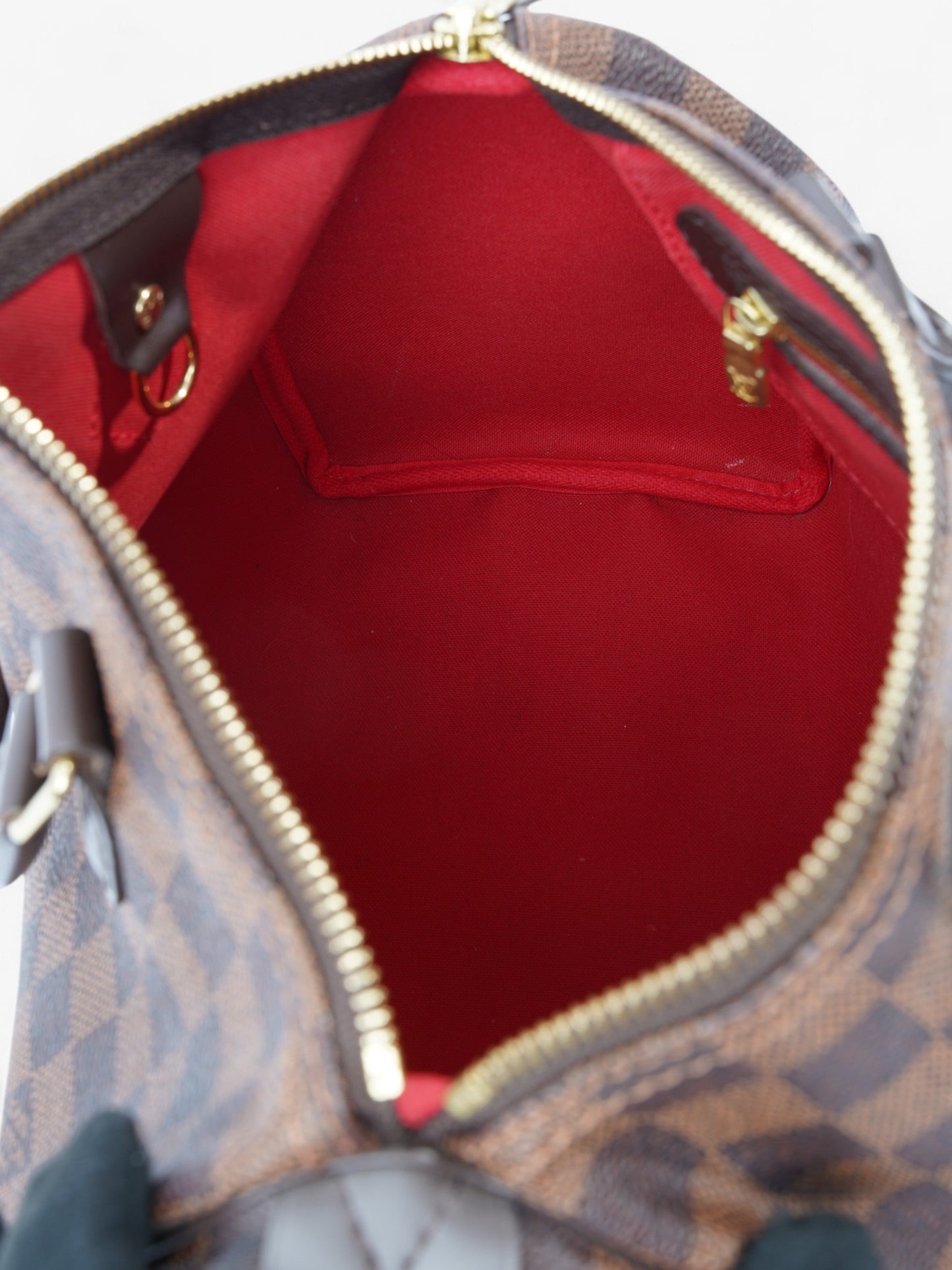 Louis Vuitton Speedy Damier Ebene Coated Canvas 25