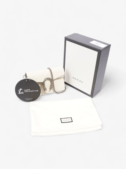 Gucci Dionysus Super Mini Cream Leather