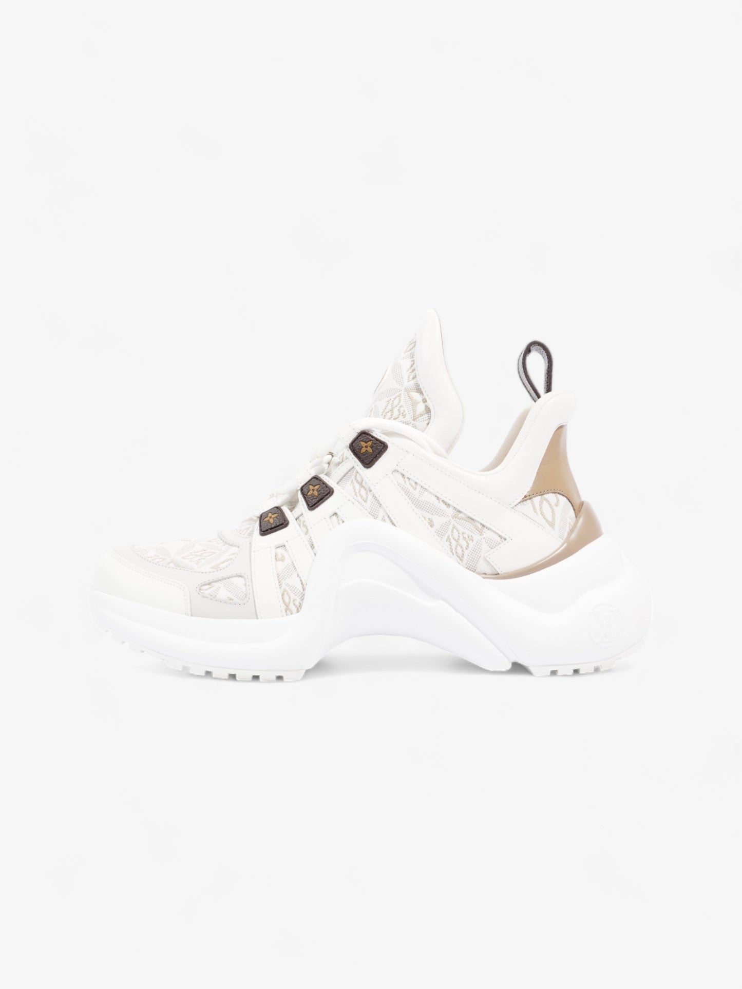 Louis Vuitton Since 1854 Archlights White / Brown Canvas EU 40 UK 7