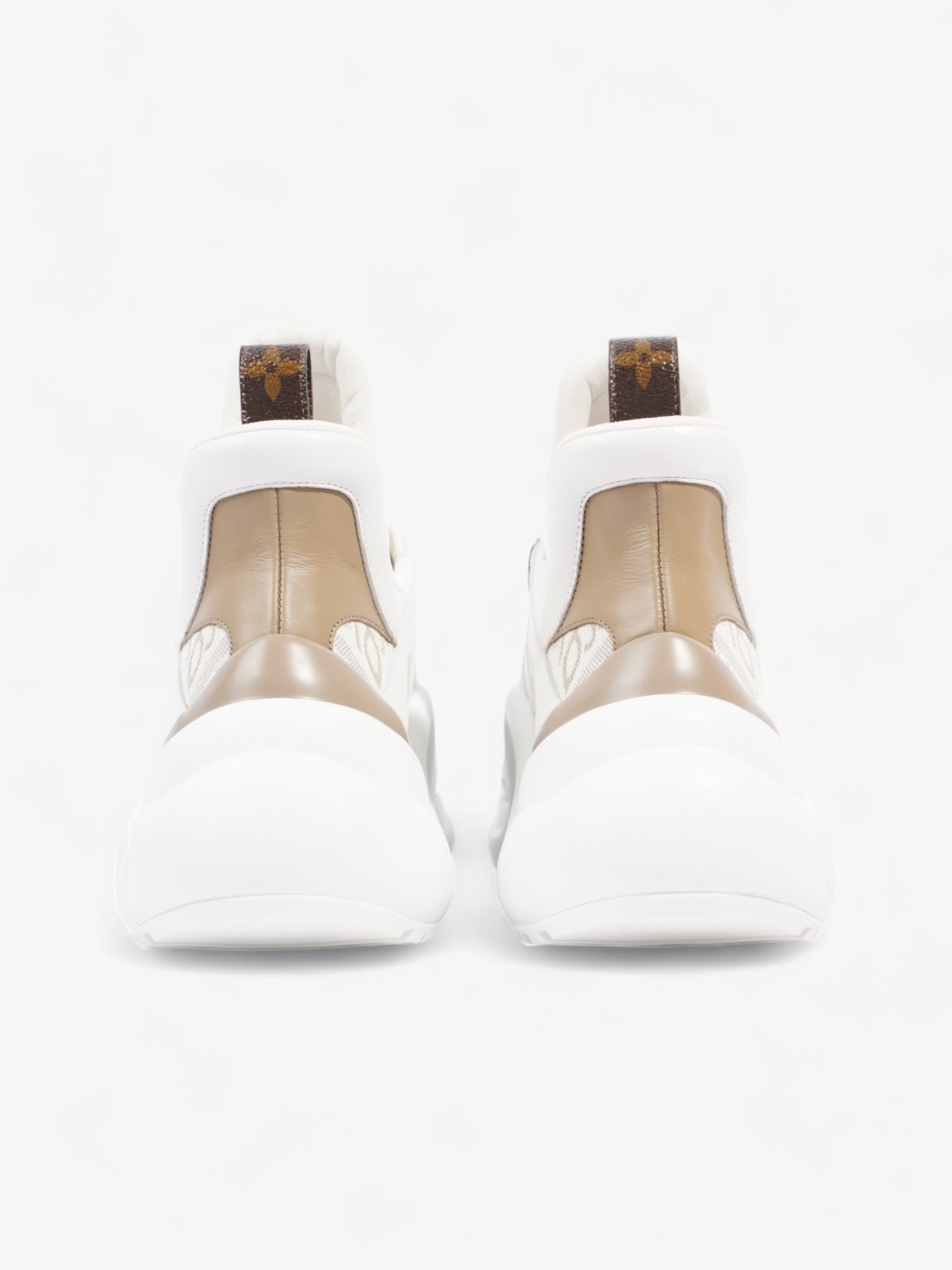Louis Vuitton Since 1854 Archlights White / Brown Canvas EU 40 UK 7