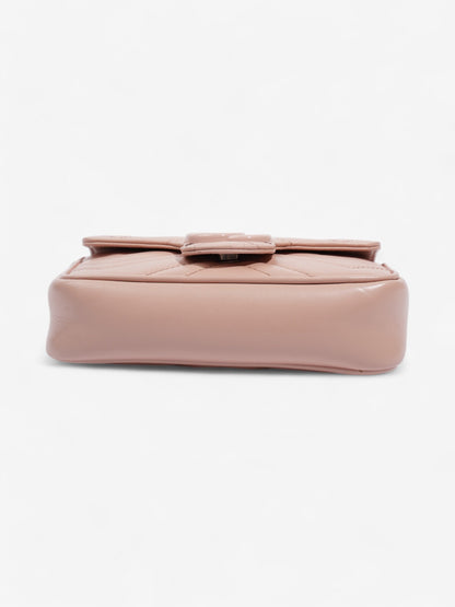 Gucci GG Marmont Belt Bag Baby Pink Matelasse Leather