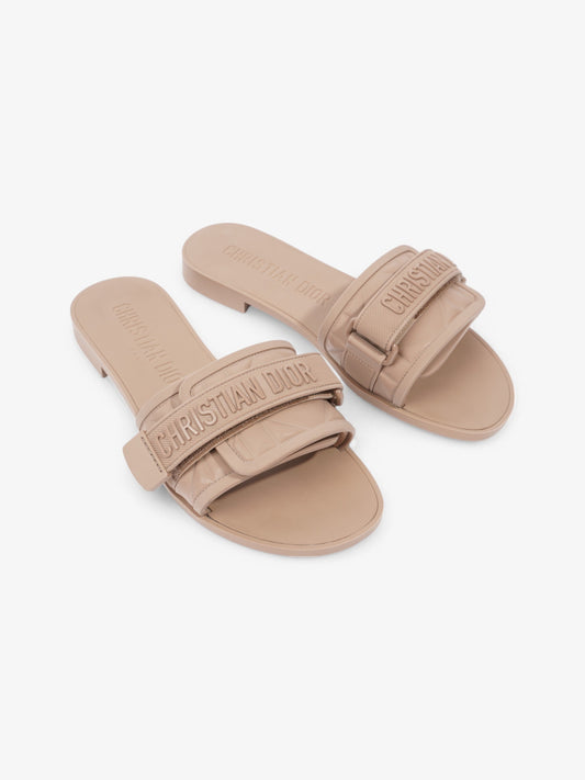 Christian Dior DIOREVOLUTION Brown Rubber EU 38 UK 5