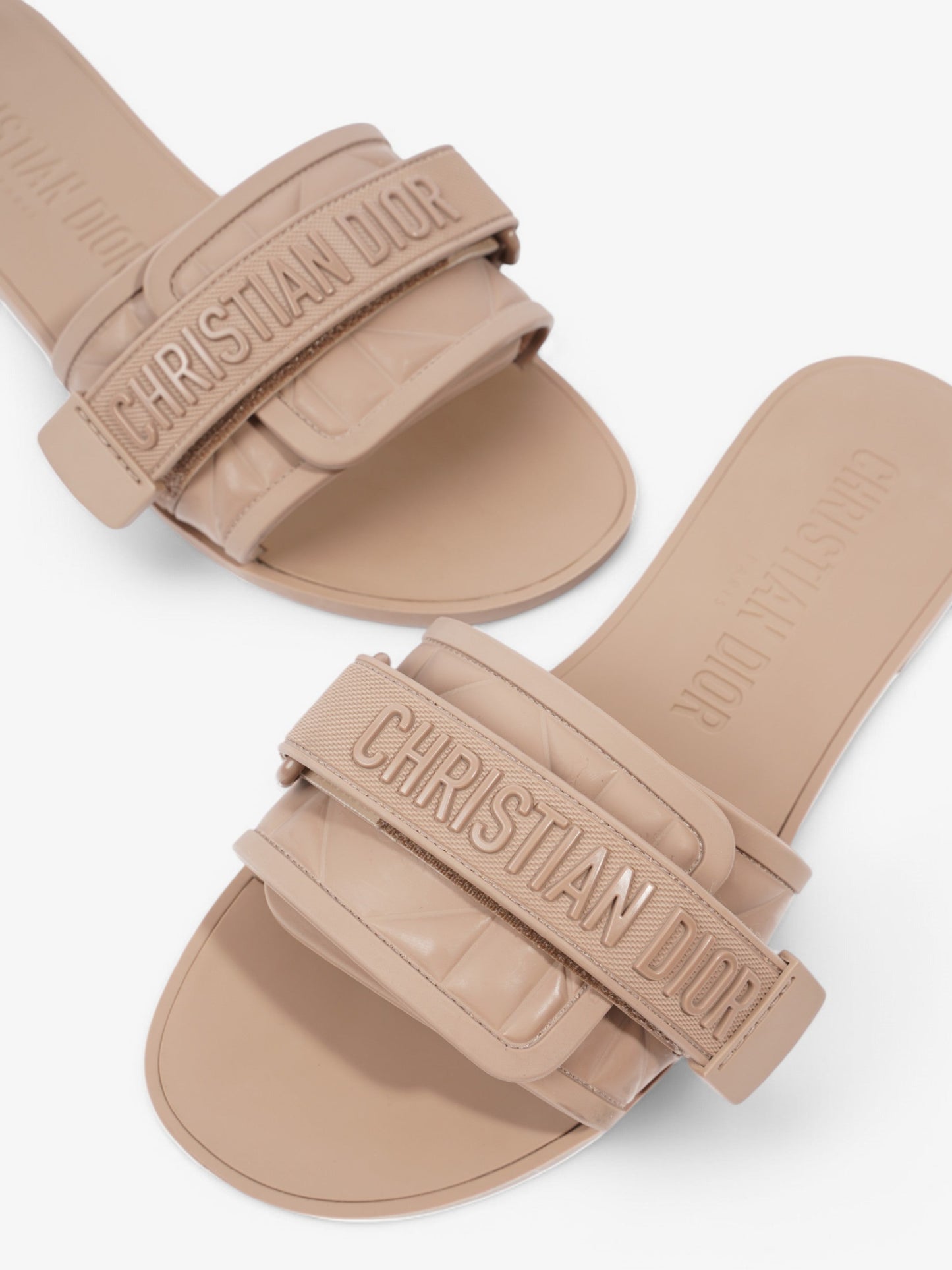 Christian Dior DIOREVOLUTION Brown Rubber EU 38 UK 5
