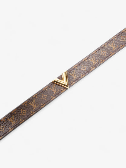 Louis Vuitton Essential V Bracelet Monogram / Gold Canvas 19
