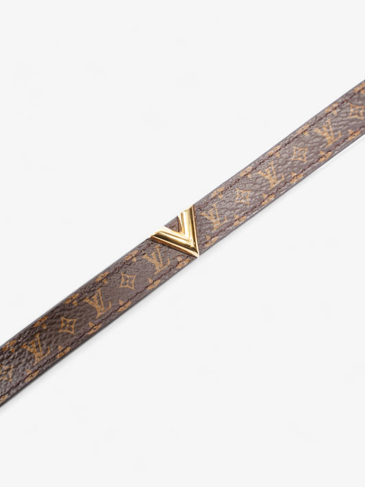 Louis Vuitton Essential V Bracelet Monogram / Gold Canvas 19