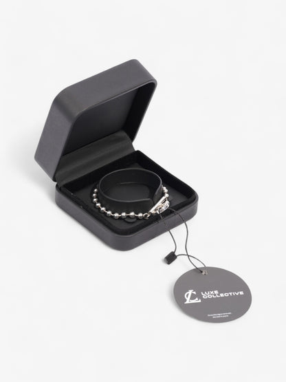 Gucci Beaded Bracelet with Toggle Silver Silver Sterling