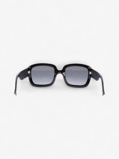 Christian Dior Square Sunglasses Black Acetate 145mm