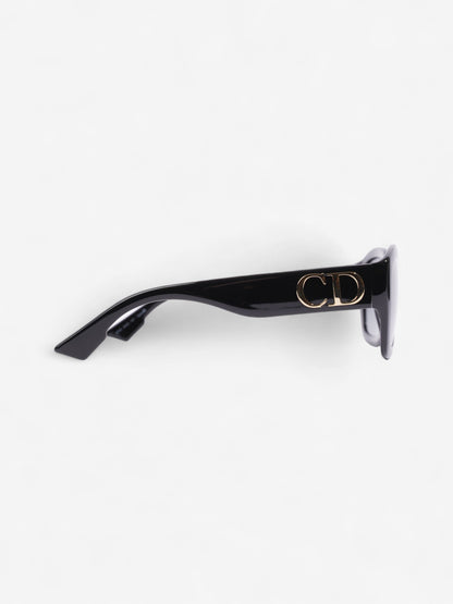 Christian Dior Square Sunglasses Black Acetate 145mm