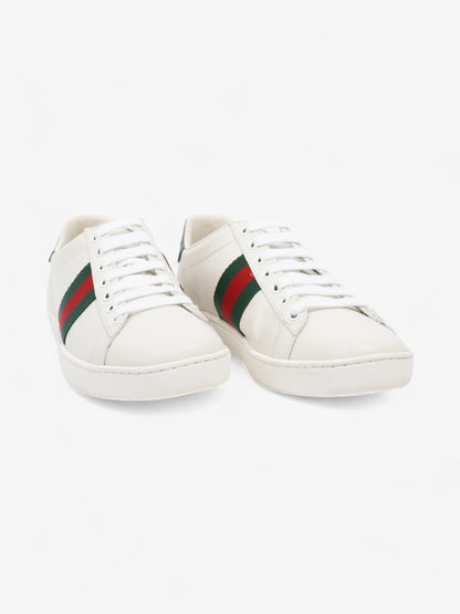 Gucci Ace Sneakers White / Green / Red Leather EU 37 UK 4