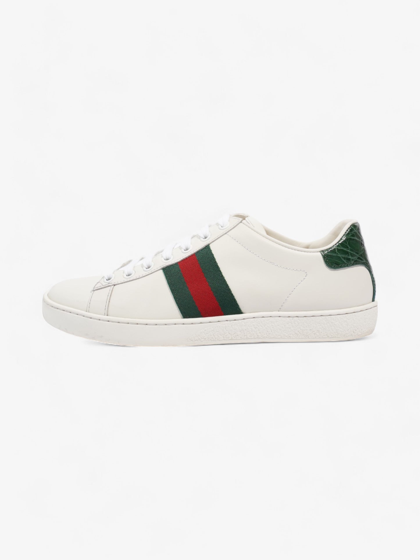 Gucci Ace Sneakers White / Green / Red Leather EU 37 UK 4