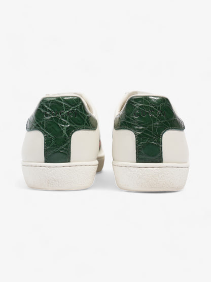 Gucci Ace Sneakers White / Green / Red Leather EU 37 UK 4
