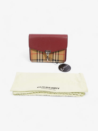 Burberry Macken Vintage Check / Burgundy Leather