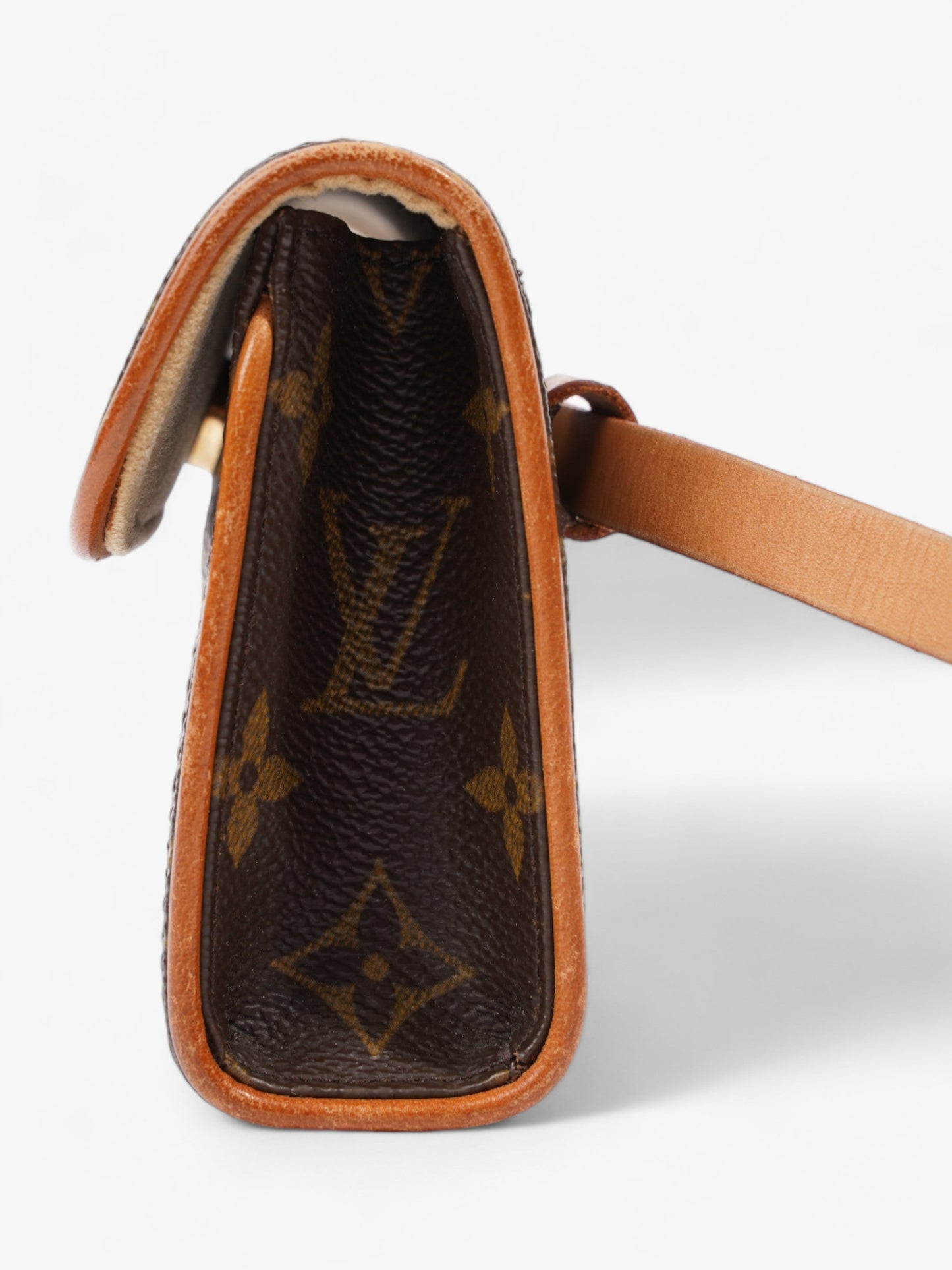 Louis Vuitton Pochette Florentine Belt Bag Monogram Coated Canvas XS