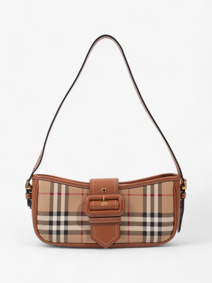 Burberry Sling Bag Vintage Check / Briar Brown Canvas