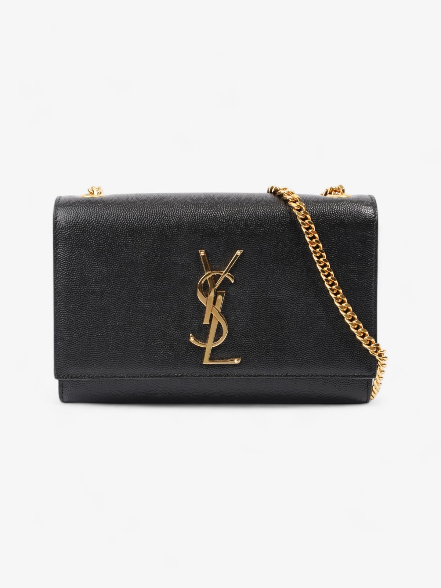 Saint Laurent Kate Black Calfskin Leather Small