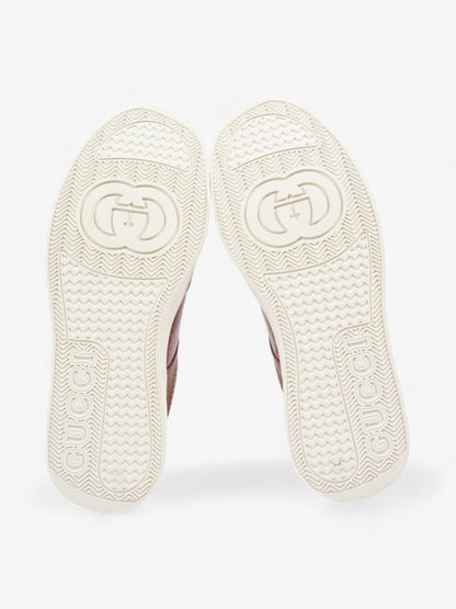 Gucci Chunky GG Embossed Sneakers Brown / White Leather EU 41.5 UK 7.5