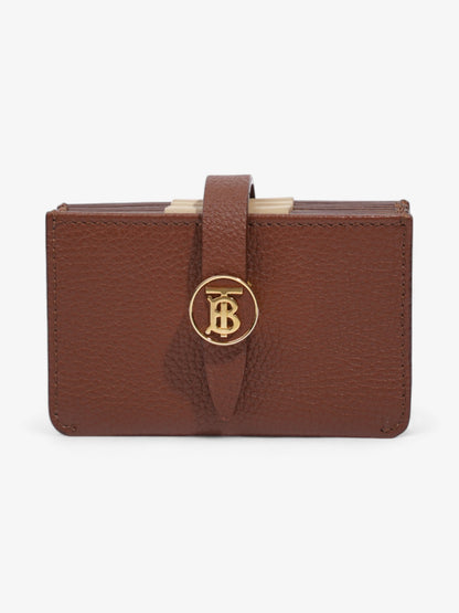 Burberry TB Fold Wallet Brown Leather