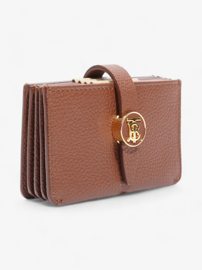 Burberry TB Fold Wallet Brown Leather